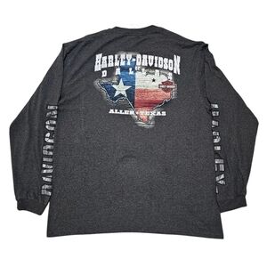 Harley-Davidson Gray Long Sleeve Shirt